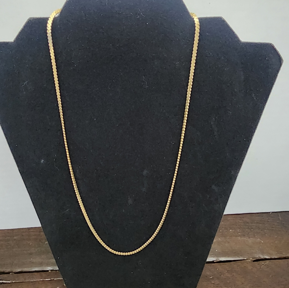 SE35 Elegant Gold Chain Necklace